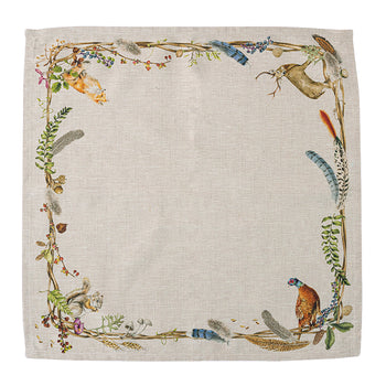 Juliska Napkin: Forest Walk Animals